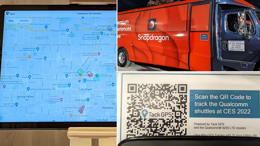CES 2022: Qualcomm's shuttles powered by Tack GPS