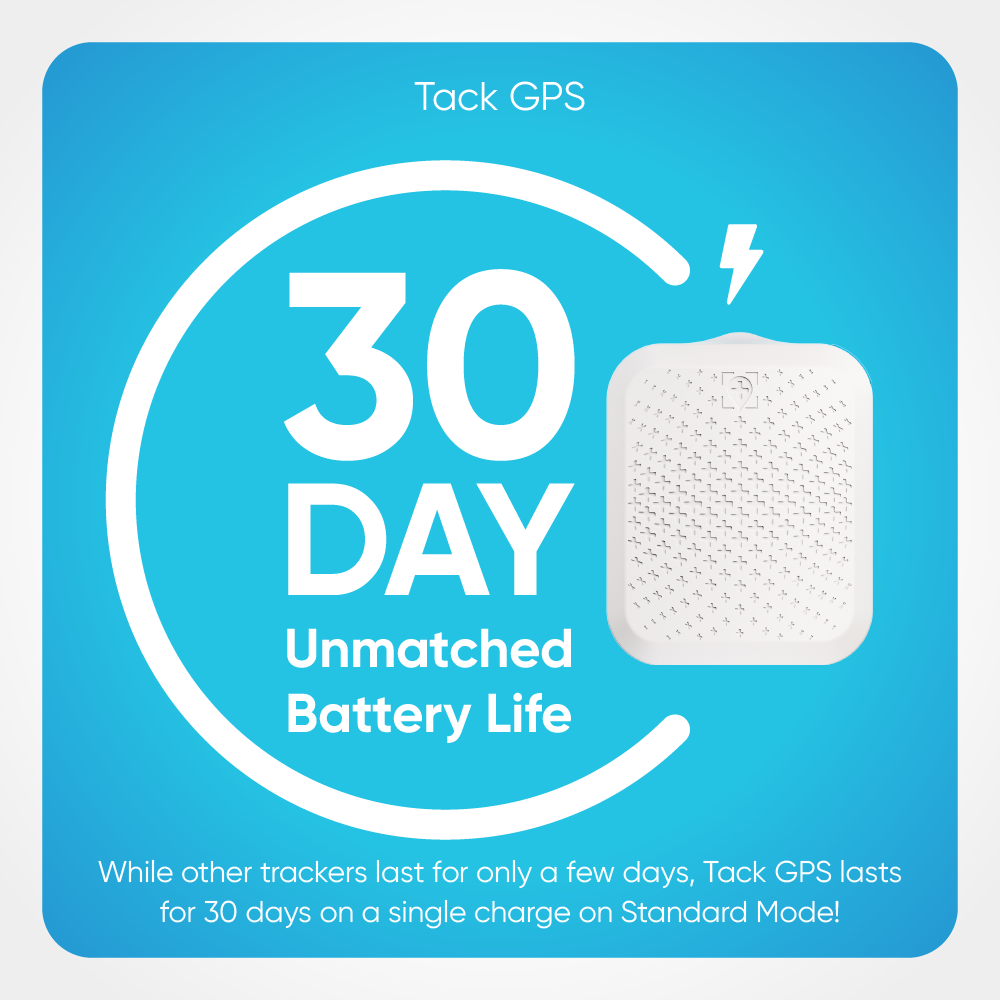 Tack GPS Plus Tracker (Global Version Roaming in 120+ countries)